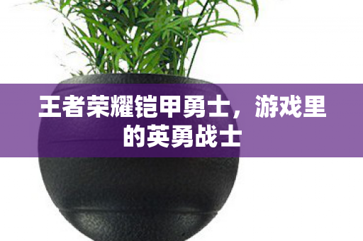 王者荣耀铠甲勇士图片