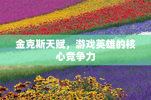游戏英雄的核心竞争力图片