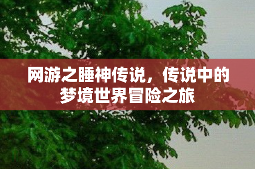 传说中的梦境世界冒险之旅图片