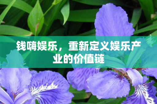 重新定义娱乐产业的价值链图片