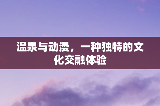 一种独特的文化交融体验图片