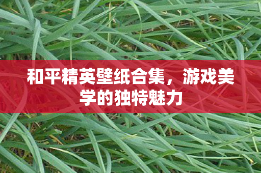 游戏美学的独特魅力图片