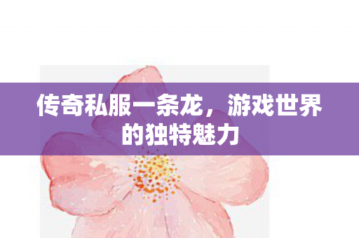 游戏世界的独特魅力图片