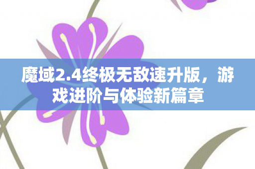 游戏进阶与体验新篇章图片
