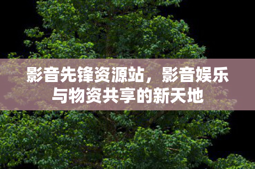 影音娱乐与物资共享的新天地图片