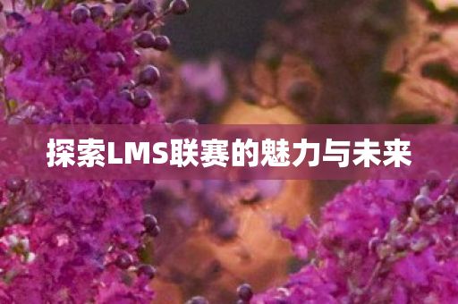 探索LMS联赛的魅力与未来图片