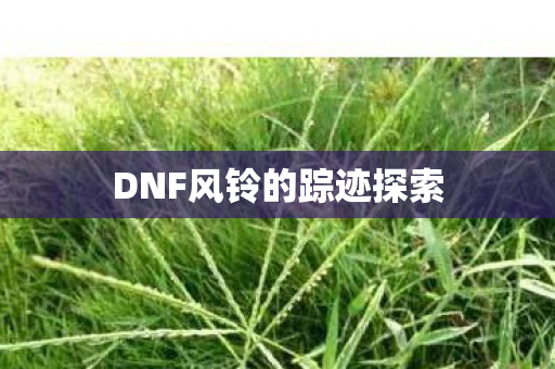 DNF风铃的踪迹探索图片