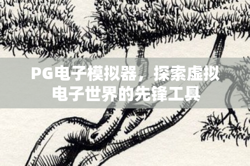 探索虚拟电子世界的先锋工具图片