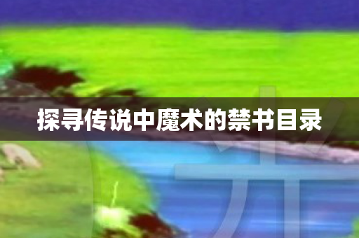 探寻传说中魔术的禁书目录图片