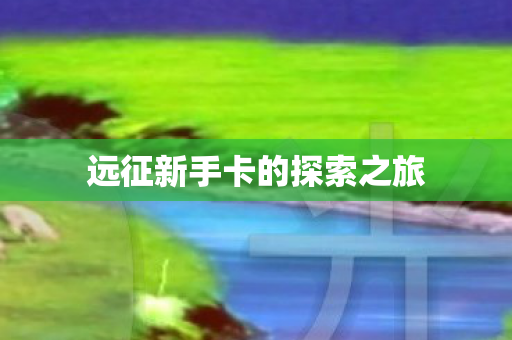 远征新手卡的探索之旅图片