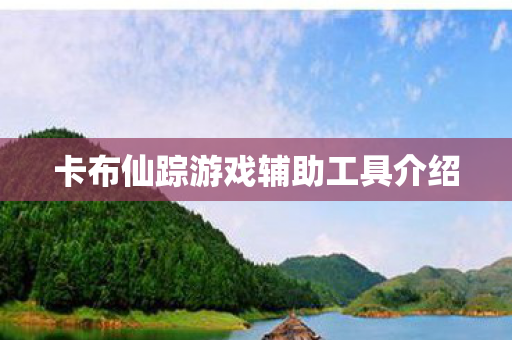 卡布仙踪游戏辅助工具介绍图片