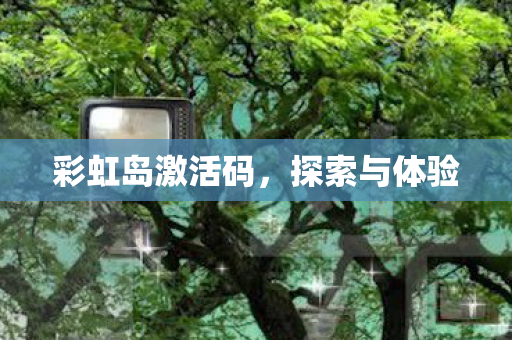 彩虹岛激活码图片