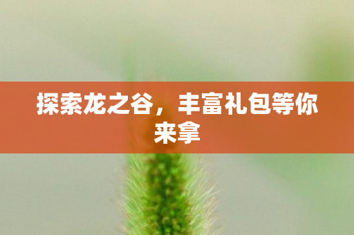 丰富礼包等你来拿图片