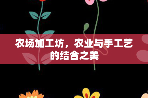 农业与手工艺的结合之美图片