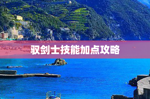 驭剑士技能加点攻略图片