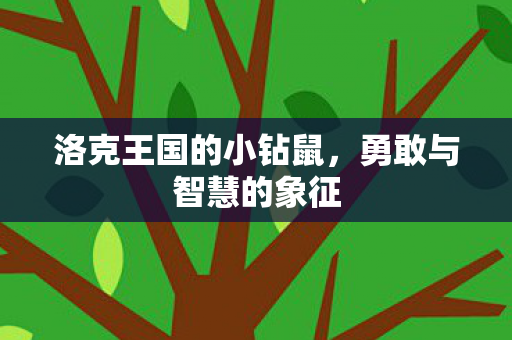 洛克王国的小钻鼠图片