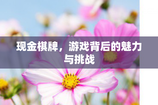 游戏背后的魅力与挑战图片