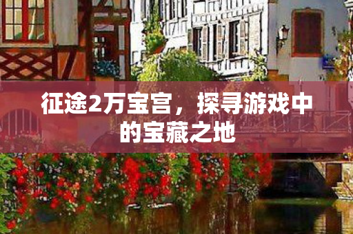 探寻游戏中的宝藏之地图片