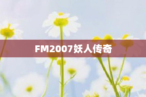 FM2007妖人传奇图片
