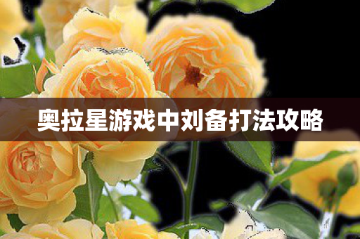 奥拉星游戏中刘备打法攻略图片