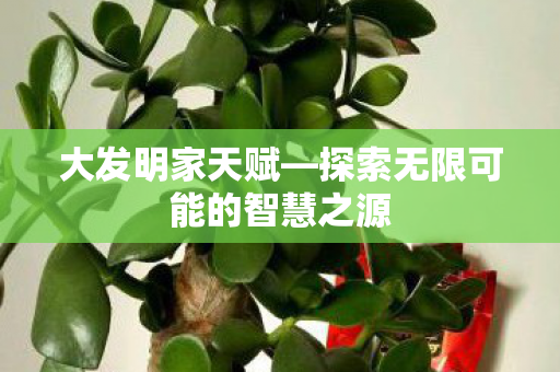 探索无限可能的智慧之源图片