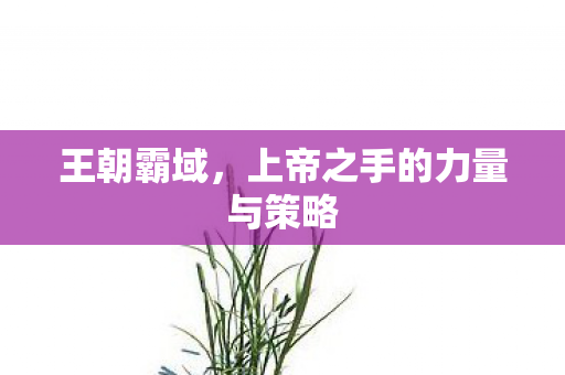 上帝之手的力量与策略图片