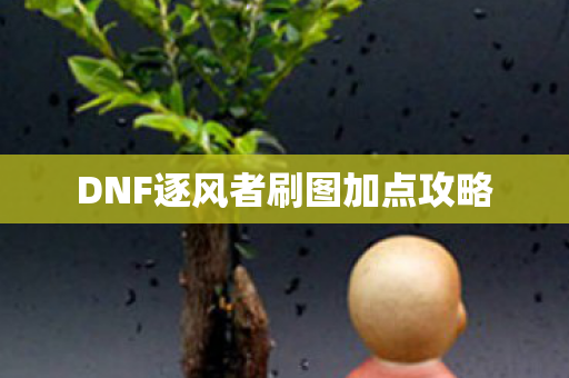 DNF逐风者刷图加点攻略图片