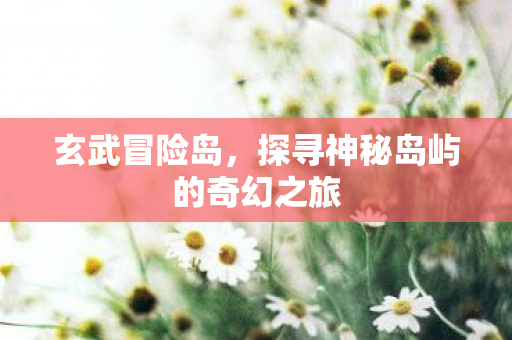 探寻神秘岛屿的奇幻之旅图片
