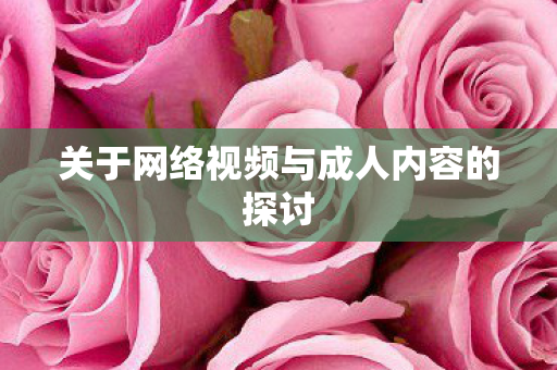 关于网络视频与成人内容的探讨图片