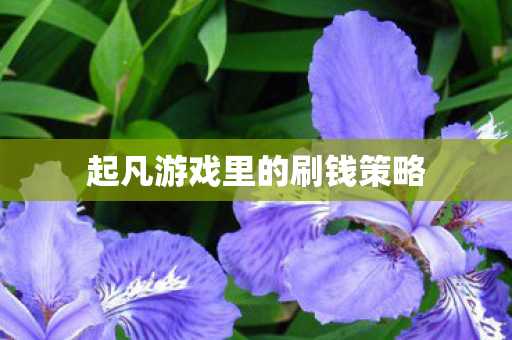 起凡游戏里的刷钱策略图片