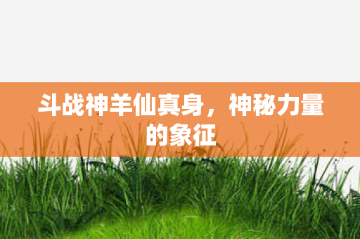 斗战神羊仙真身图片