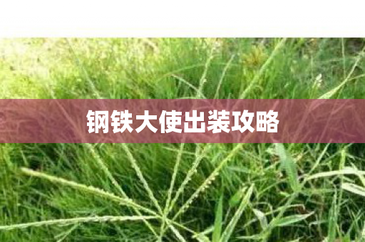 钢铁大使出装攻略图片