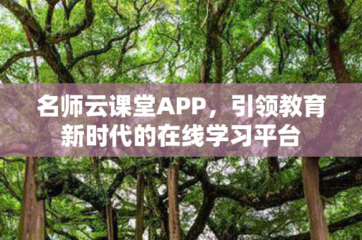 引领教育新时代的在线学习平台图片