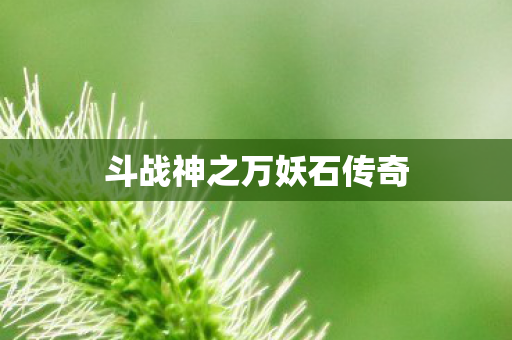 斗战神之万妖石传奇图片