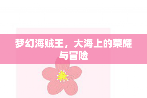 大海上的荣耀与冒险图片
