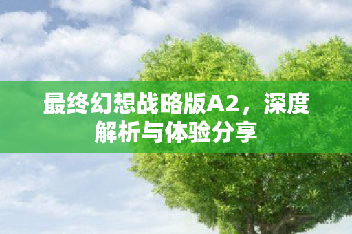 最终幻想战略版A2图片