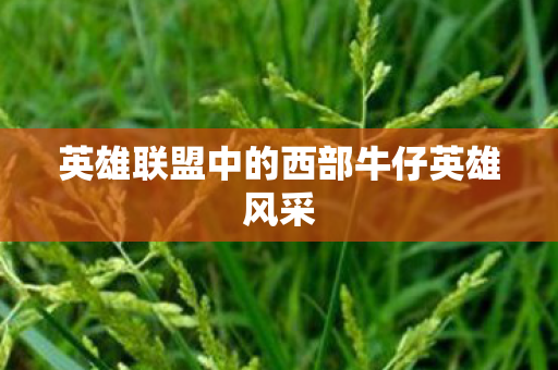 英雄联盟中的西部牛仔英雄风采图片