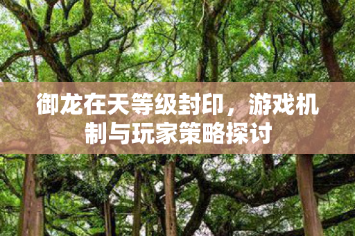 游戏机制与玩家策略探讨图片