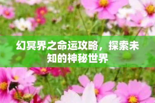 探索未知的神秘世界图片