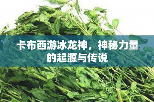 神秘力量的起源与传说图片