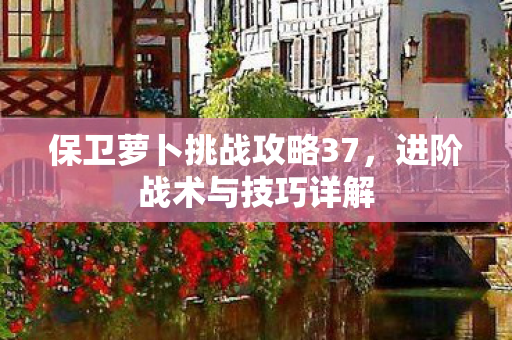 保卫萝卜挑战攻略37图片