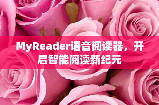 MyReader语音阅读器图片