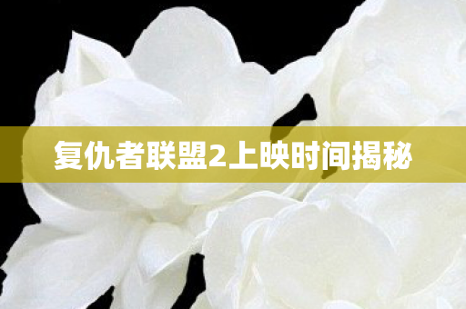 复仇者联盟2上映时间揭秘图片