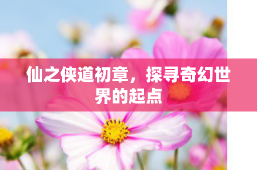 探寻奇幻世界的起点图片
