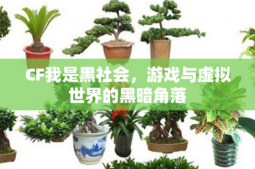 游戏与虚拟世界的黑暗角落图片