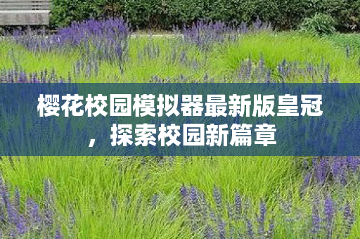 樱花校园模拟器最新版皇冠图片