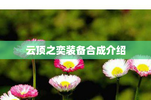 云顶之奕装备合成介绍图片