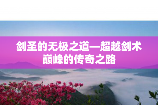 超越剑术巅峰的传奇之路图片