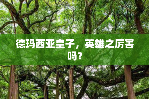 德玛西亚皇子图片