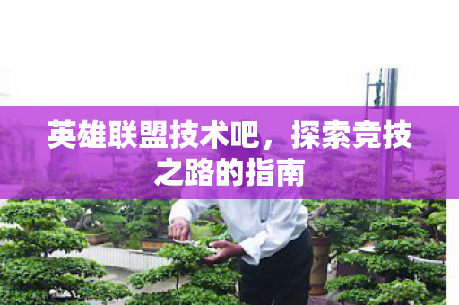 探索竞技之路的指南图片
